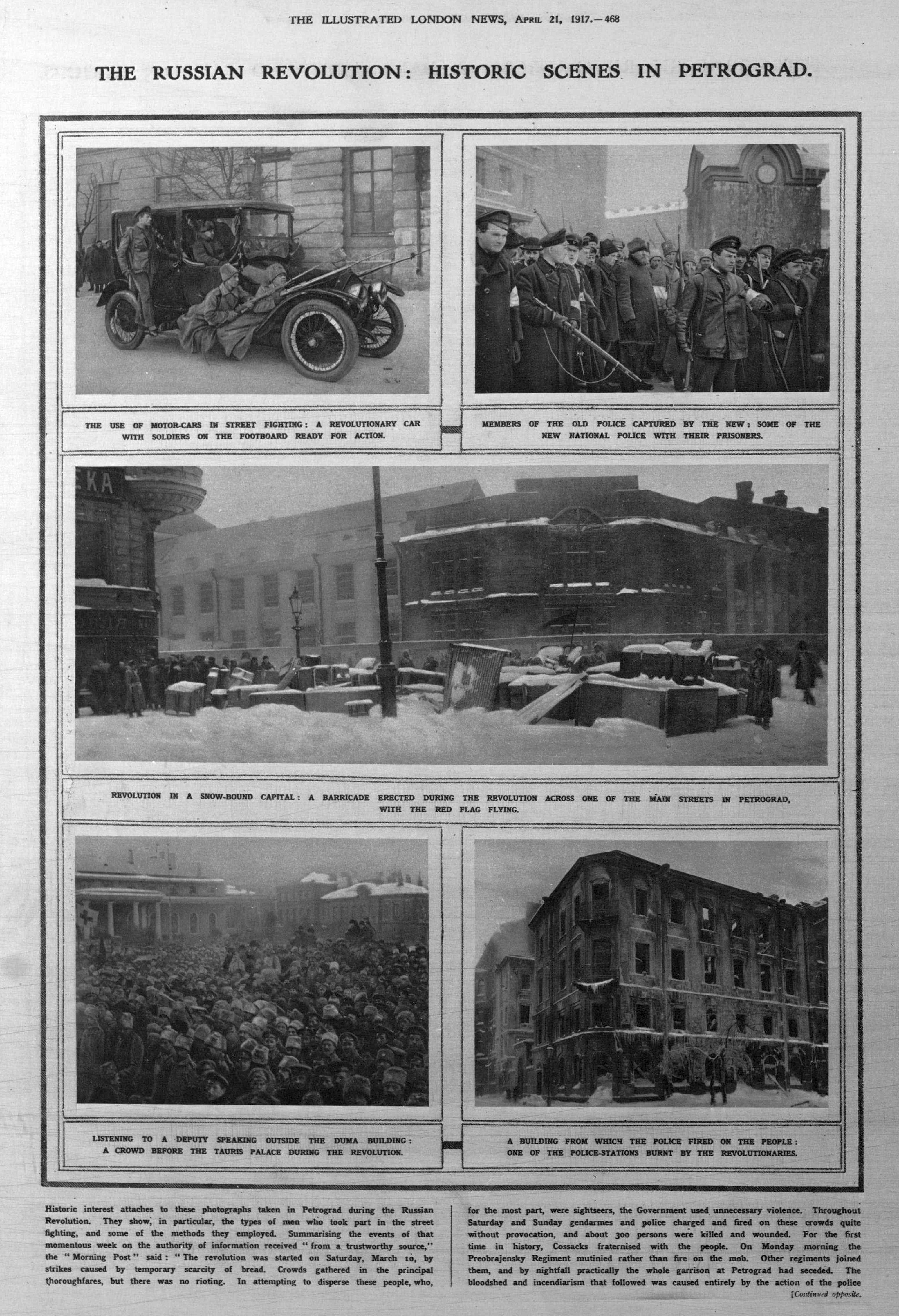 more scenes in Petrograd
